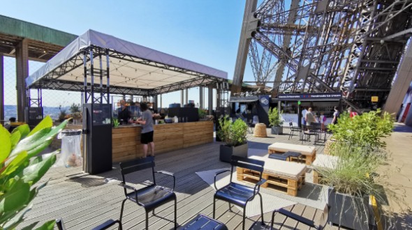 First-floor terrace